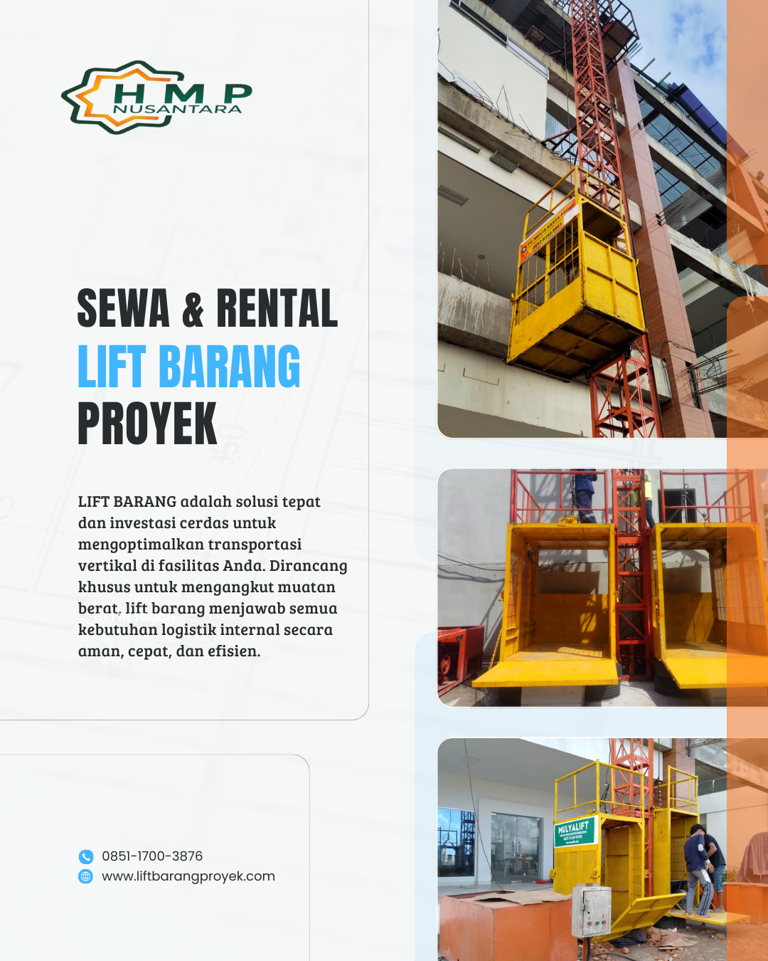 “Sewa & Rental Lift Barang Kota Malang | Free Konsultasi”