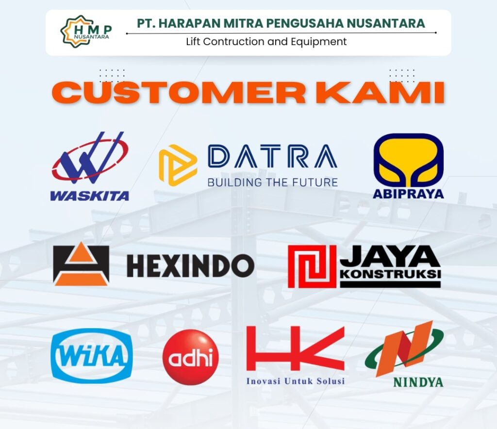 Sewa Lift Barang Muara Enim Sumatra Selatan