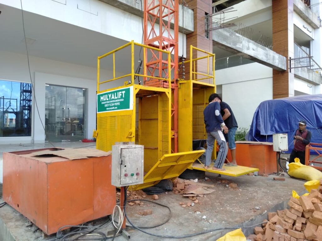 Sewa Lift Barang Muara Enim Sumatra Selatan