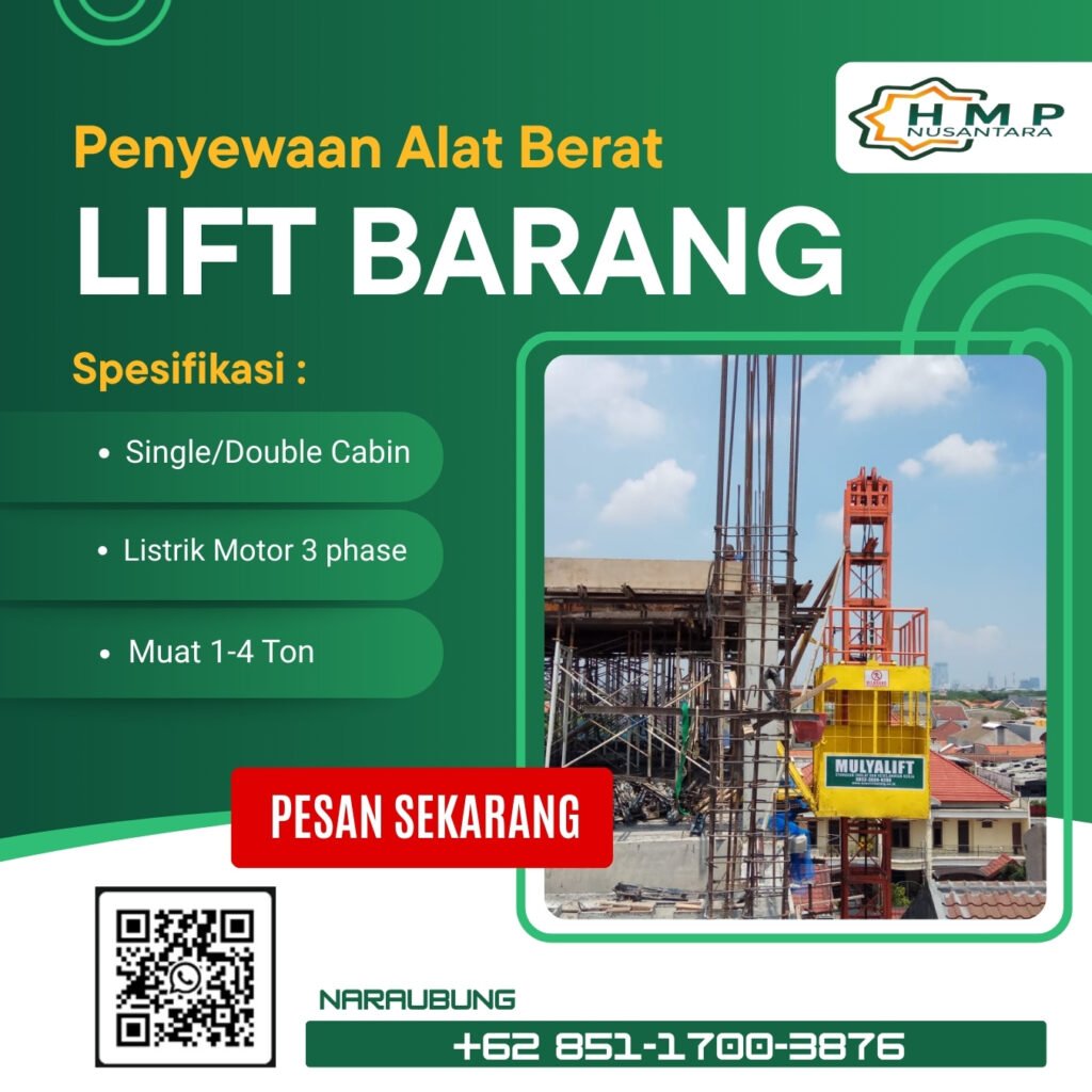 2. lift barang